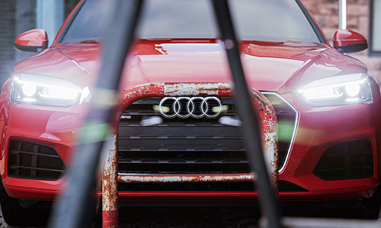 Unreal Car Street Scene