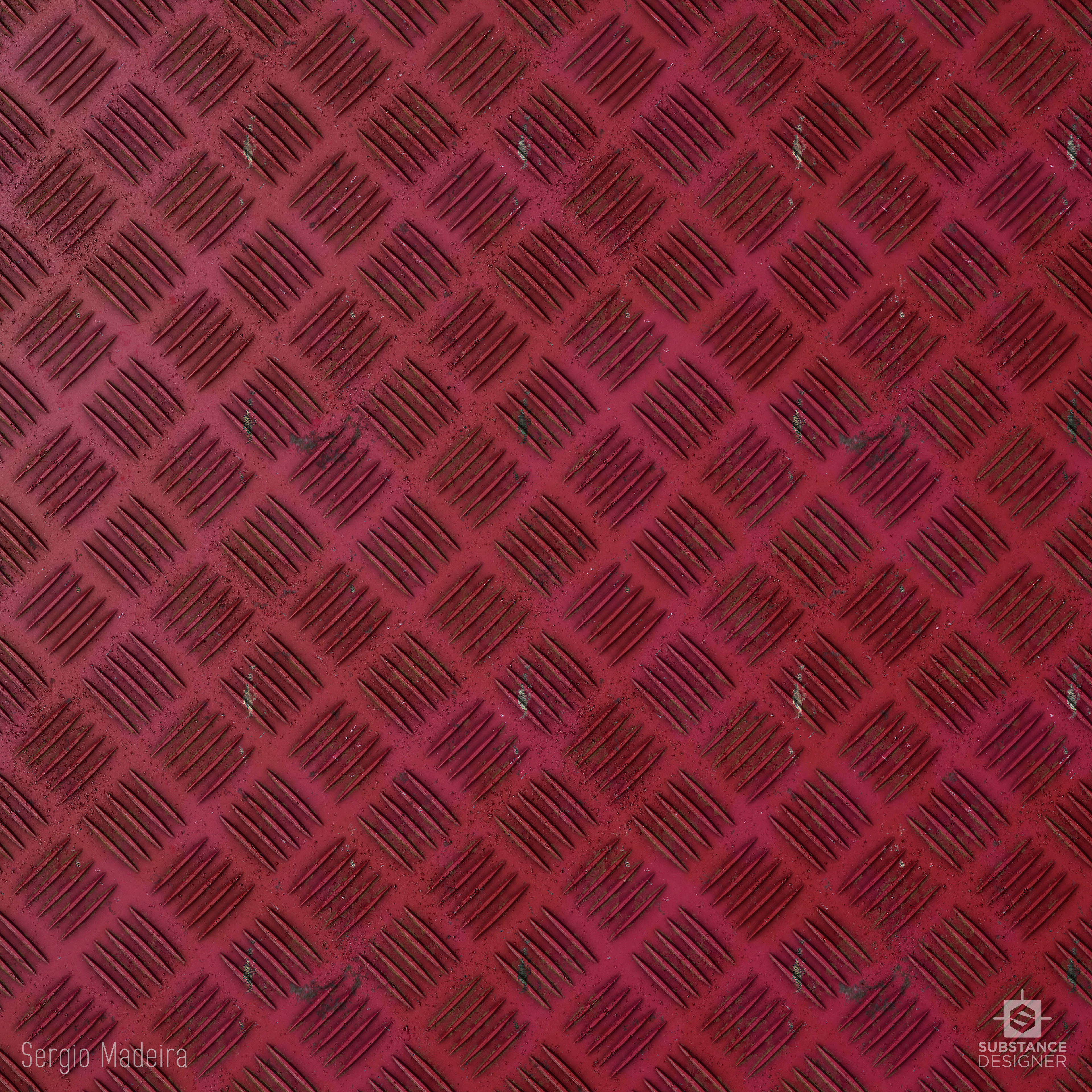 Simple metal panel Material